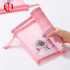 My Emperor Comix Series of A4 Double-layer Mesh Zipper Bag - BLUE