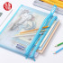 My Emperor Comix Series of A4 Double-layer Mesh Zipper Bag - BLUE