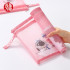My Emperor Comix Series of A4 Double-layer Mesh Zipper Bag - RED