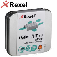 Rexel Optima HD70 Staples - 2500 Tin