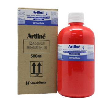 Artline White Board Refill 500cc Red