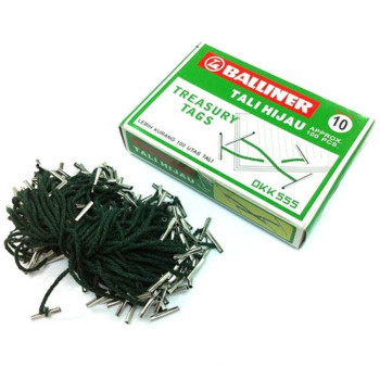 Treasury Tags / Tali Hijau - 10