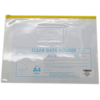 CBE 01314 Zip Document Bag (A4) YELLOW