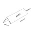 Acrylic A120 Card Stand - 120mm (W) x 55mm (H)