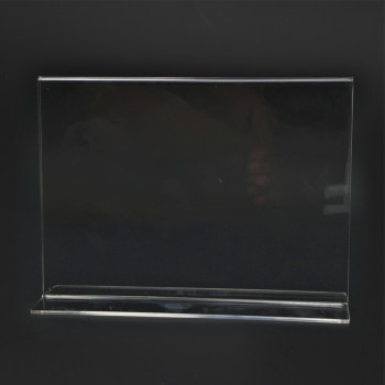 Acrylic Landscape A5 T-Shape Display Stand - 210mm (W) x 150mm (H)