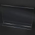 Acrylic Landscape A4 T-Shape Display Stand - 297mm (W) x 210mm (H)