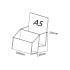 Acrylic A5 Brochure Holder Stand 2 Layer - 150mm (W) x 210mm (H)