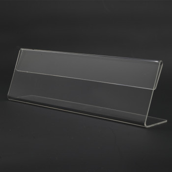 Acrylic T180 Card Stand - 180mm (W) x 55mm (H)