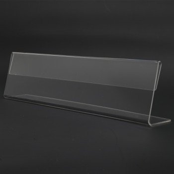 Acrylic T250 Card Stand - 250mm (W) x 70mm (H)