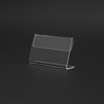Acrylic T60 Card Stand - 60mm (W) x 35mm (H)
