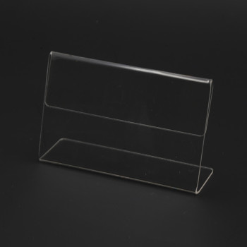 Acrylic T90 Card Stand - 90mm (W) x 55mm (H)