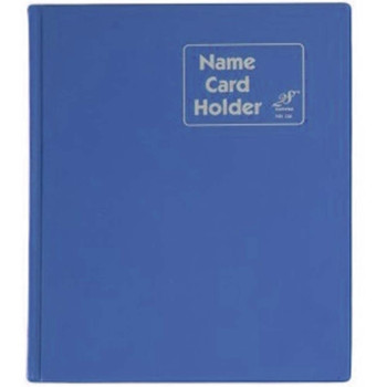 East File NH320 PVC Name Card Holder-Blue