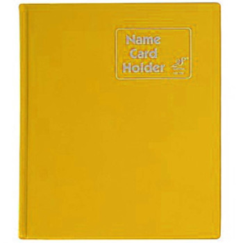 East File NH320 PVC Name Card Holder-Yellow (Item No: B01-48)  A1R2B18 