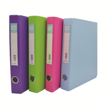 L125 25mm 2D Glue Ring File A4 - Mix Color