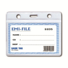 Transparent Name Tag 889 - 52mm (H) x 86mm (W) Card Size