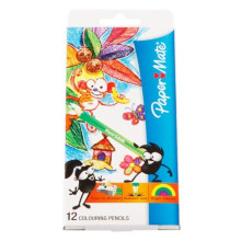 Papermate Colouring Pencils - 12L (Item No: A04-25) A1R1B201