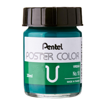 Pentel Poster Color U Viridian 30ml (No.18)