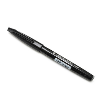 Pentel Touch Brush Sign Pen Black