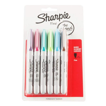 SHARPIE F ASST CLRS 6'S -SA1740640A (Item No: A12-05)