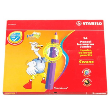 Stabilo 1879J Jumbo Color Pencil 24L (Item No: B05-32) A1R2B160
