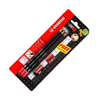 Stabilo Exam Grade 2B Pencil Blister Pack