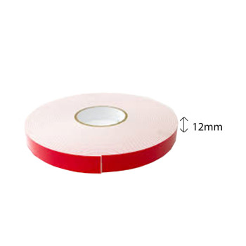 Double Sided PE Foam Tape (White) - 12mm X 8m