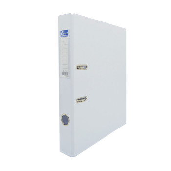 EMI PVC 50mm Lever Arch File F4 - White