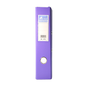 EMI PVC 75mm Lever Arch File A4 - Fancy Purple