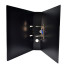 EMI PVC 75mm Lever Arch File F4 - Black