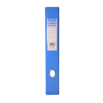 EMI PVC 75mm Lever Arch File F4 - Light Blue