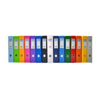 EMI PVC 75mm Lever Arch File F4 - Mix Color