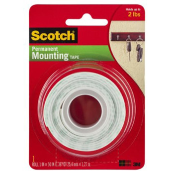 3M Scotch Mounting Tape 25.4mm x 1.27m