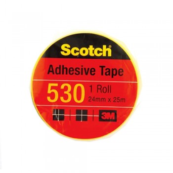 3M Scotch 530 Tape 24mmx25m (1" core)