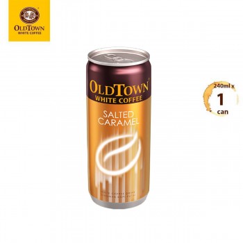OLDTOWN White Coffee Salted Caramel RTD Can Drink (240ml x 1 can)