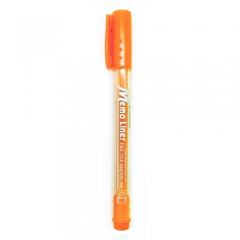 Buncho Memo Liner Highlighter-Orange