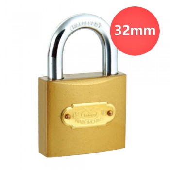 32mm Lemen Color Painted Iron Padlock With Iron Cylinder