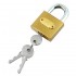 63mm Lemen Color Painted Iron Padlock With Iron Cylinder