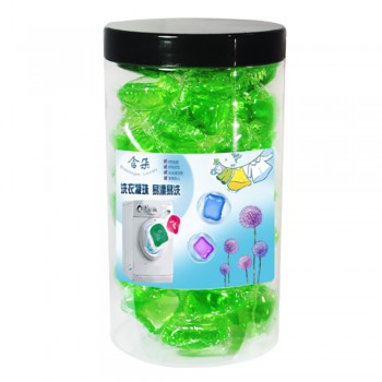 Laundry Detergent Gel Pods 30pcs - 4 bottles (Random Color)
