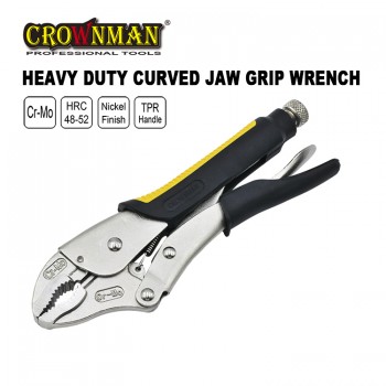 Crownman 7" Heavy Duty Grip Wrench with TRP Handle