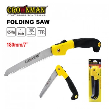 Crownman 7 inches Steel Folding Saw