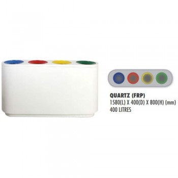 QUART (FIBERGLASS) Quartz - c/w sticker & PE liner (Item No: G01-321)