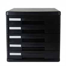 Deli 5 Document Tray (Black) 9773BK