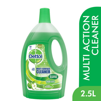 Dettol Multi Action Cleaner Green Apple 2.5Litre