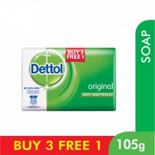 Dettol Body Soap Original 105g 3+1 (free)