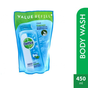 Dettol Body Wash Cool Pouch 450ml