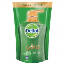 Dettol Gold Shower Gel Daily Clean Gel Refill Pouch 900ml
