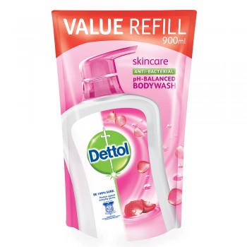 Dettol Shower Gel Refill Pouch Skincare 900ml
