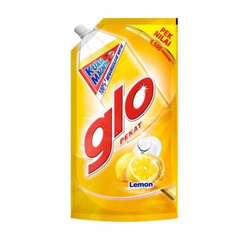 Glo Pekat Lemon Dishwashing Liquid 850ml Refill