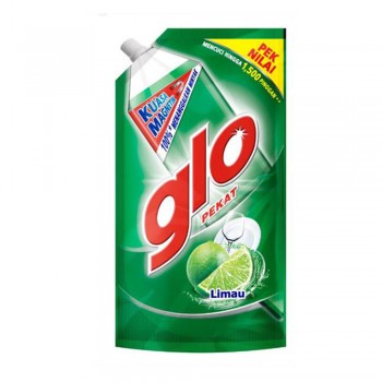 Glo Pekat Lime Dishwashing Liquid 850ml Refill