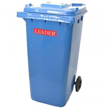 LEADER Mobile Garbage Bins BP 120 Blue